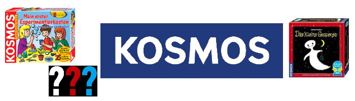Kosmos-Logo und Link